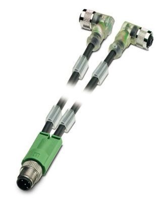 SAC-3P-M12Y/2X3,0-PUR/M12FR-2L - Cavo per sensore/attuatore