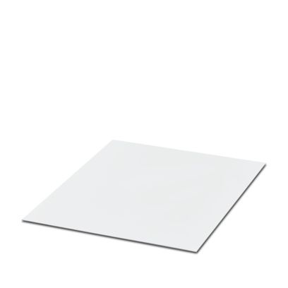 GPK/SK 300X280X0,8 WH/BK - Targhetta per incisione
