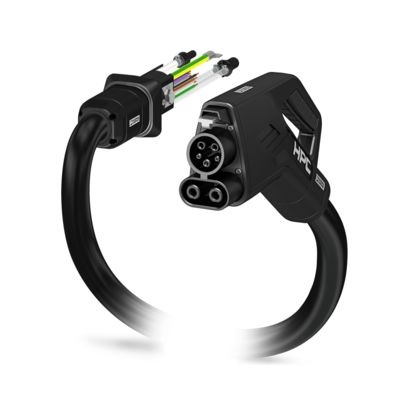 EV-T1HPCC-DC400A-5,0M50ECBK11S - Cavo di ricarica DC