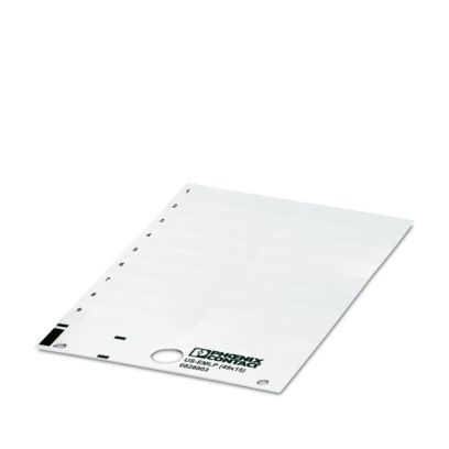 US-EMLP (49X15) CUS - Targhetta in plastica