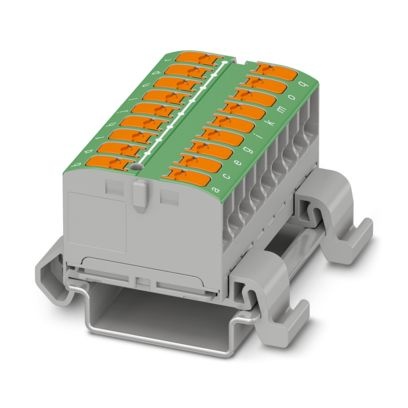 PTVFIX 18X2,5-NS35A GN - Blocco di distribuzione