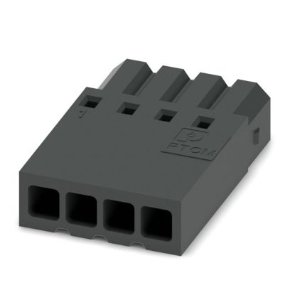 PTCM 0,5/ 4-P-2,5 BK - Connettore per circuito stampato