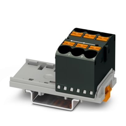 PTFIX 6X10/S-NS35 BK - Blocco di distribuzione