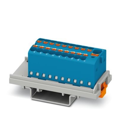 PTFIX 4/18X1,5-NS35 BU - Blocco di distribuzione