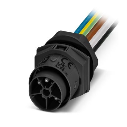 IPD W 5P2,5 M 0,5 M25 BK - Passaggio a parete