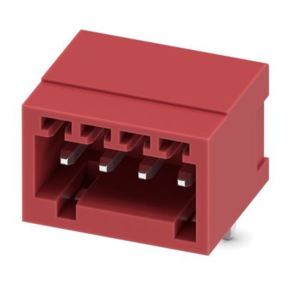 MC 0,5/4-G-2,5 RD - Connettore fisso per circuiti stampati