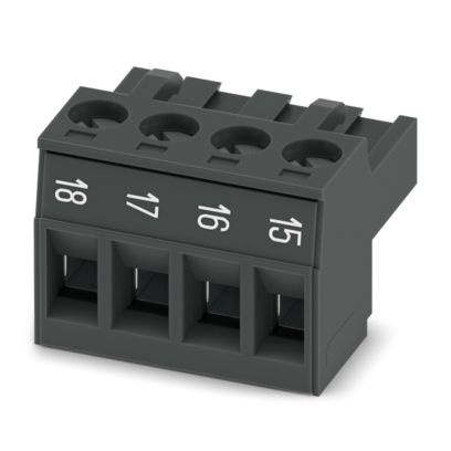 MSTBT 2,5/ 4-ST BK NZ107 - Connettore per circuito stampato