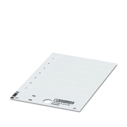 US-EMLP (27X18) - Targhetta in plastica