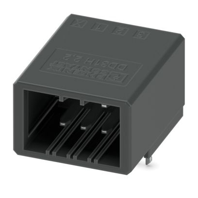 DD31H 2,2/ 6-H-3,81-X - Connettore fisso per circuiti stampati