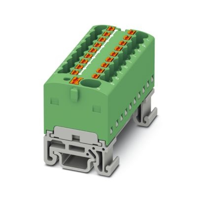 PTFIX 4/18X1,5-NS15A GN - Blocco di distribuzione