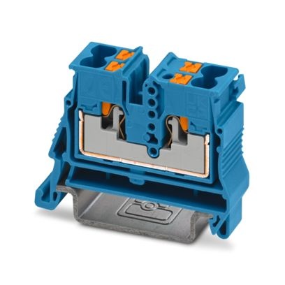 MPTD 2,5-NS 35 BU - Morsetto passante miniatura
