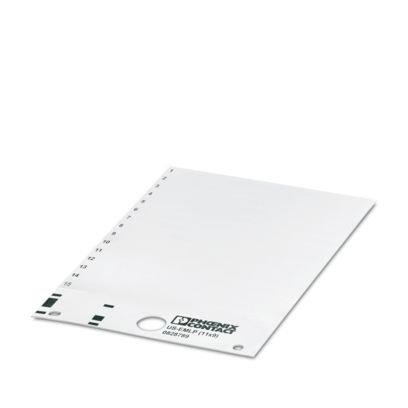 US-EMLP (11X9) CUS - Targhetta in plastica