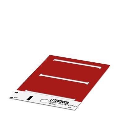 US-EMLP (85,6X54) RD/BM ID - Targhetta in plastica