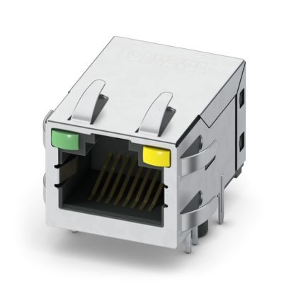 CUC-IB4M-J1ST-AT/R4R-PL1 - Connettori RJ45 filtrati per circuito stampato