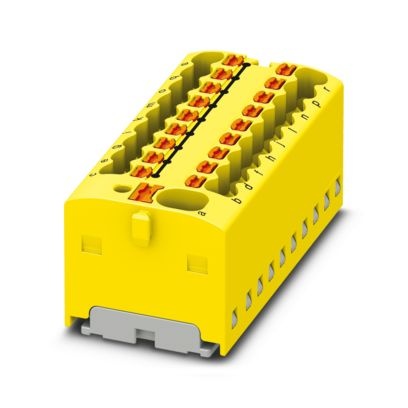 PTFIX 4/18X1,5-G YE - Blocco di distribuzione