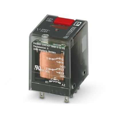 REL-IR-BL/L-115AC/2X21 - Relè singolo