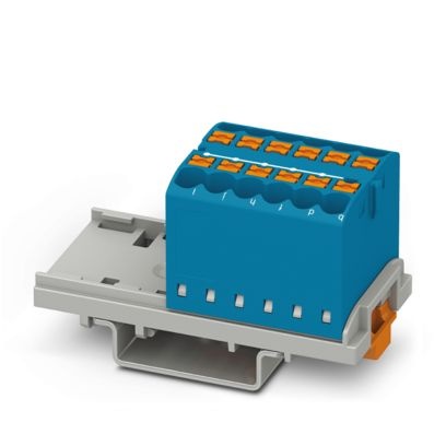 PTFIX 12X2,5-NS35 BU-EX - Blocco di distribuzione