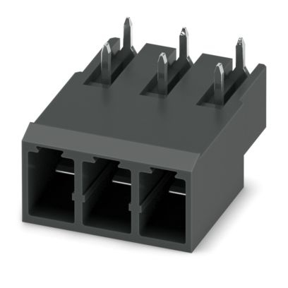 PC 4/ 3-GU-7,62 BK - Connettore fisso per circuiti stampati