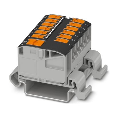 PTVFIX 6/12X2,5-NS35A BK - Blocco di distribuzione