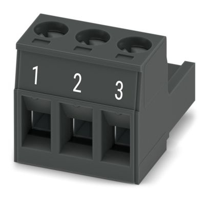 MSTB 2,5/ 3-ST-5,08 BK BD:1-3 - Connettore per circuito stampato