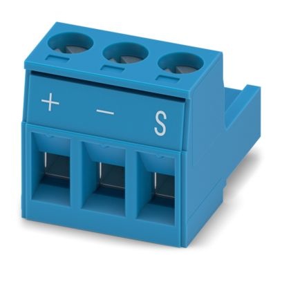 MSTB 2,5/ 3-ST-5,08 BUBDWH:+-S - Connettore per circuito stampato