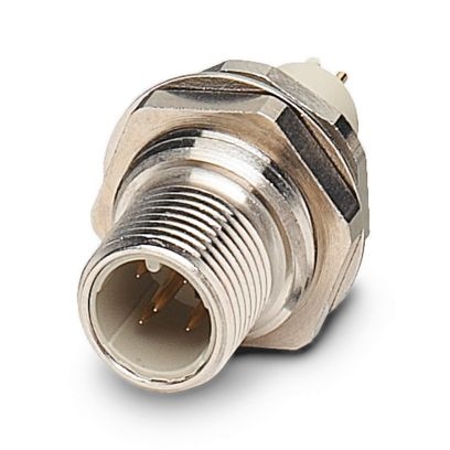 SACC-DSIV-M12MS-5CON-L180-SIX - Connettore a innesto per apparecchiatura parete posteriore