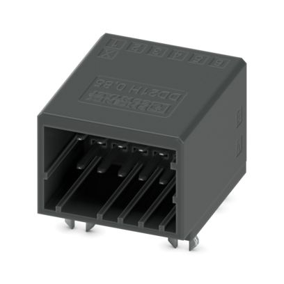 DD21H 0,85/12-H-2,5-X - Connettore fisso per circuiti stampati