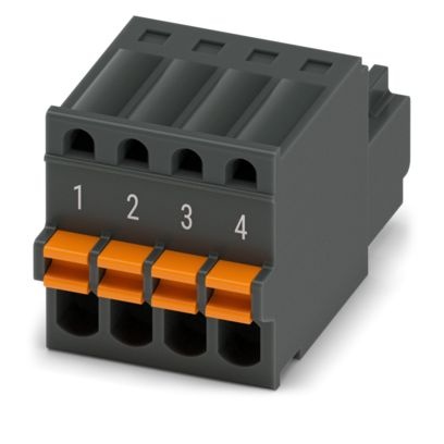 FK-MC 0,5/ 4-ST-2,5 BKBDWH:1-4 - Connettore per circuito stampato
