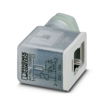 SACC-V-3CON-PG9/B-1L-SV 24V - Connettore per valvola