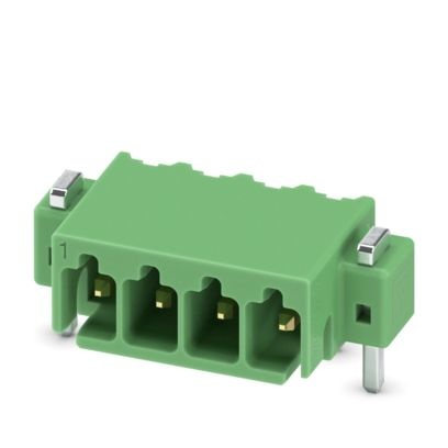 MC 0,5/ 4-G-2,54 GN P20 THRR24 - Connettore fisso per circuiti stampati