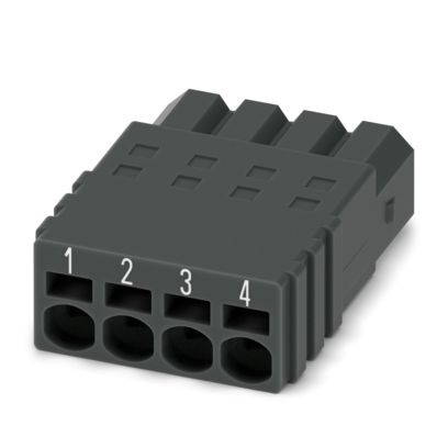 PTSM 0,5/ 4-P-2,5 BK BDWH:1-4 - Connettore per circuito stampato