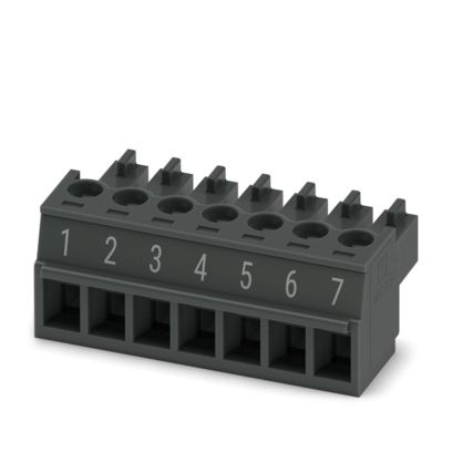 MC 1,5/ 7-ST-3,81 BK BD:NZ1-7 - Connettore per circuito stampato