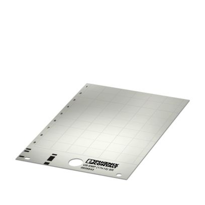 US-EMP (17X15) SR - Targhette di identificazione a innesto