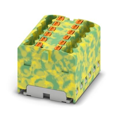 PTFIX 12X1,5 GNYE - Blocco di distribuzione
