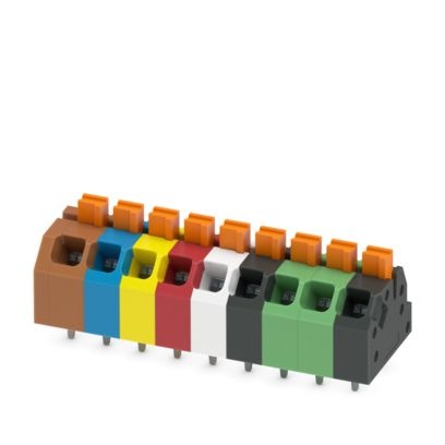 SPTAF 1/ 9-3,5-EL MC BN-BK - Morsetto per circuito stampato
