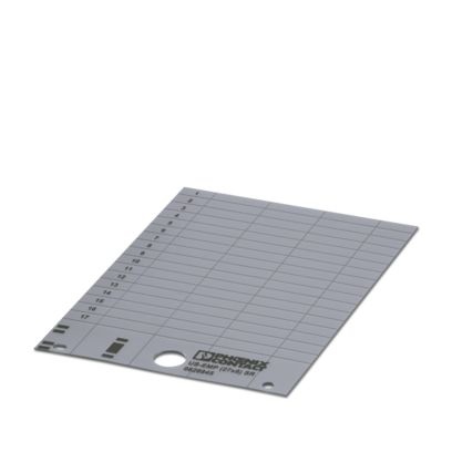 US-EMP (27X8) SR - Targhette di identificazione a innesto