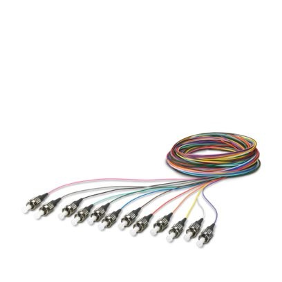 FOC-PT9:ST-OM1/2.5 - Set di pigtail per conduttore in fibra ottica con 12 pigtail