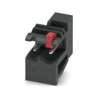MSTBO 2,5/ 2-G1L THRR32 BK CR2 - Connettore fisso per circuiti stampati