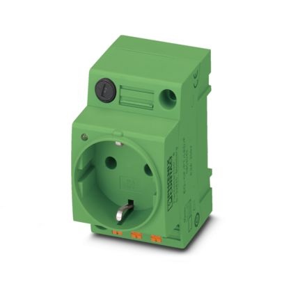 EO-CF/PT/LED/F/GN - Presa elettrica