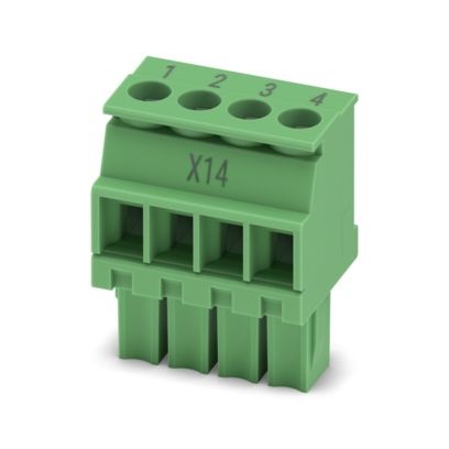 MCVW 1,5/ 4-ST-3,5 BD:X14/1-4 - Connettore per circuito stampato