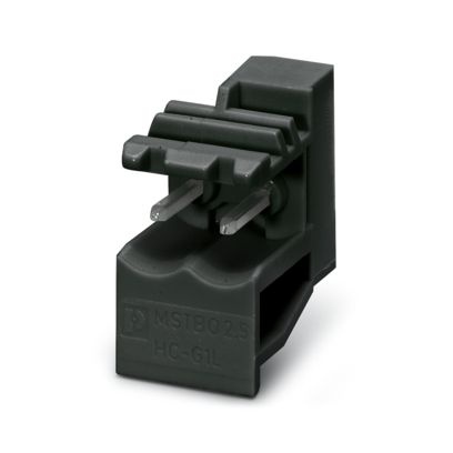 MSTBO 2,5/ 2-G1L BK VPE500 - Connettore fisso per circuiti stampati