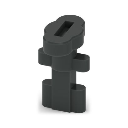 UM-PRO PCB C-LOCK L3 BK - Elemento di bloccaggio