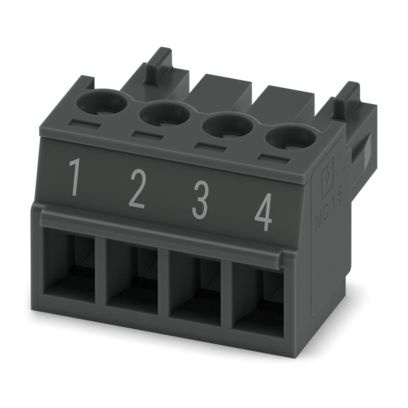 MC 1,5/ 4-ST-3,81 2CNBKBDWH1-4 - Connettore per circuito stampato