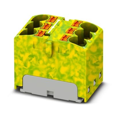 PTFIX 6X4 GNYE - Blocco di distribuzione