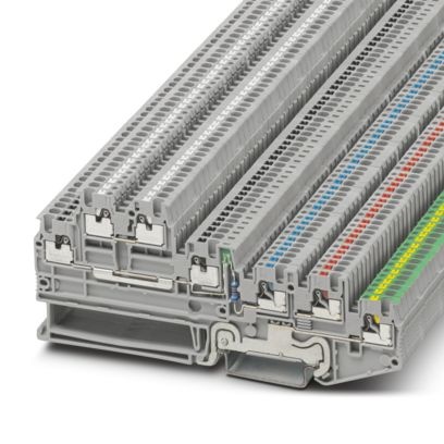 PTIO 1,5/S/5-PE/U-BK/O-WH-LED 24 GN - Morsetti per sensori/attuatori