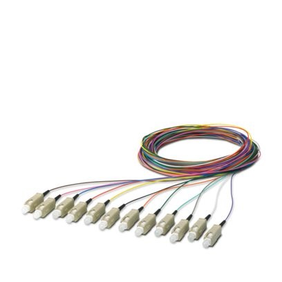 FOC-PT9:SC-OM1/2.5 - Set di pigtail per conduttore in fibra ottica con 12 pigtail