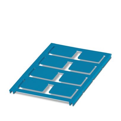 UC-EMLP (27X18) BU - Targhetta in plastica
