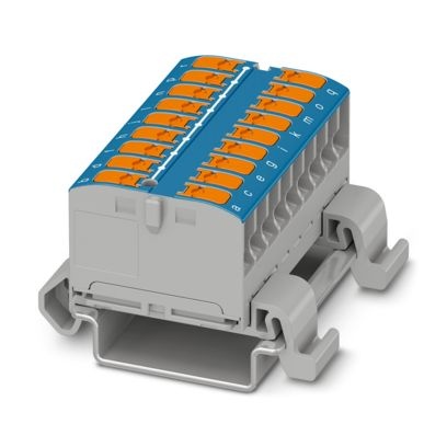 PTVFIX 18X2,5-NS35A BU - Blocco di distribuzione