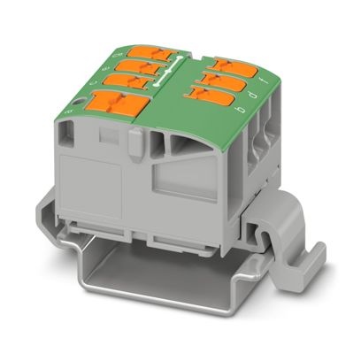 PTVFIX 6/6X2,5-NS35A GN - Blocco di distribuzione