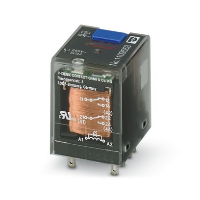 REL-IR-BL/L-125DC/2X21 - Relè singolo